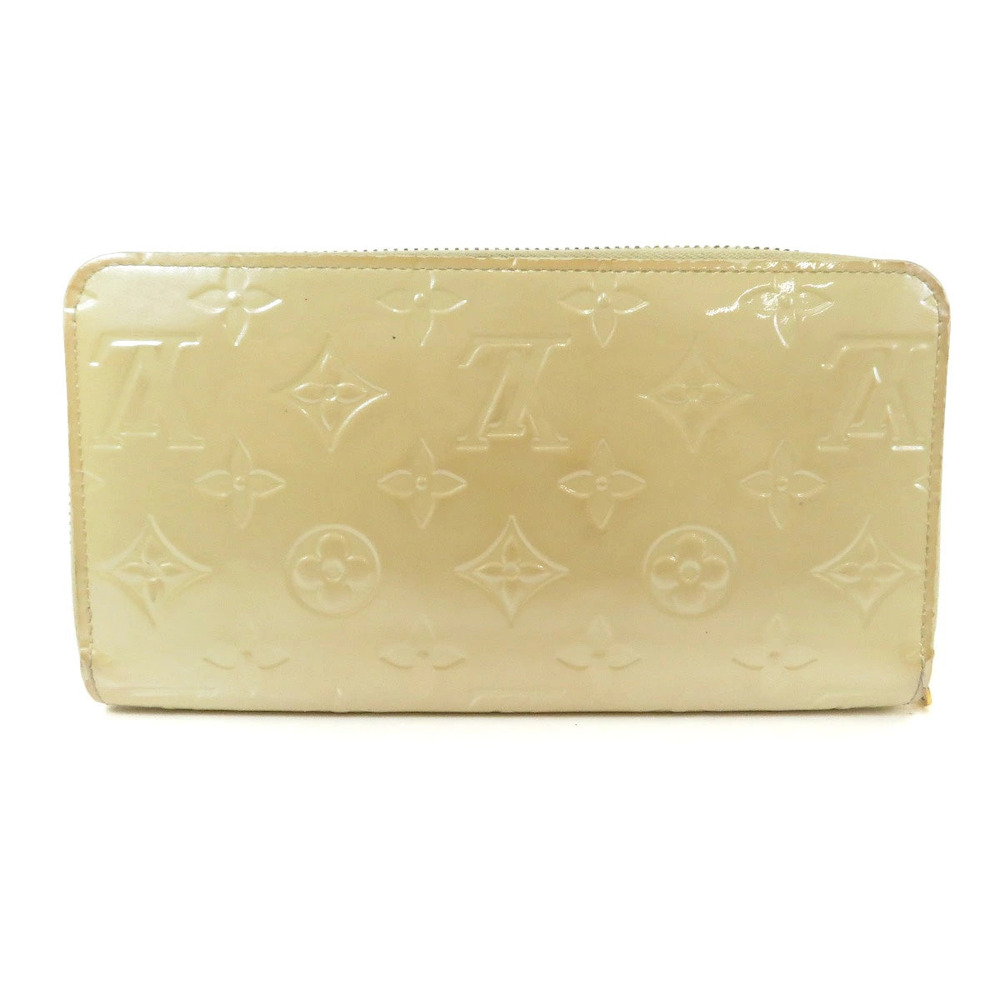 Louis Vuitton Vernis Long Wallet Wallet Zippy Black